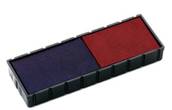 Stempelkussen Colop S120/WD rood/blauw E/12