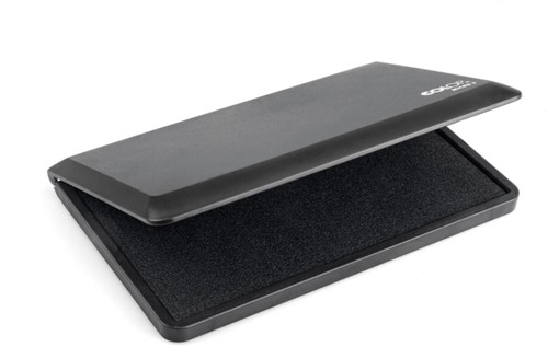 Stempelkussen  9x16cm zwart