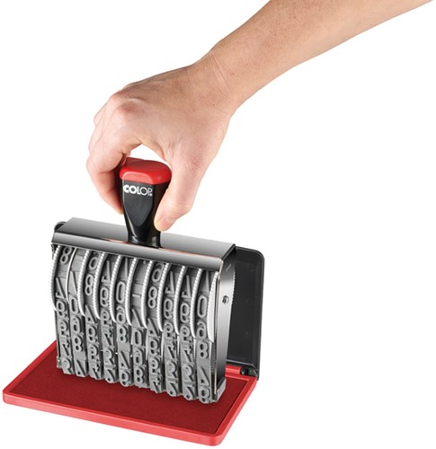 Stempelkussen  9x16cm rood-3