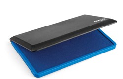 Stempelkussen  9x16cm blauw