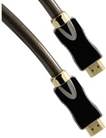 Kabel HDMI ultra HD + ethernet male/male  1 meter zwart-2