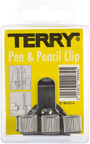 Terry clip voor 3 pen/potlood