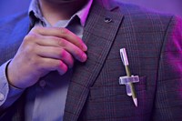 Terry clip voor 3 pen/potlood-3