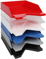 Brievenbakje Quantore A4 zwart-2
