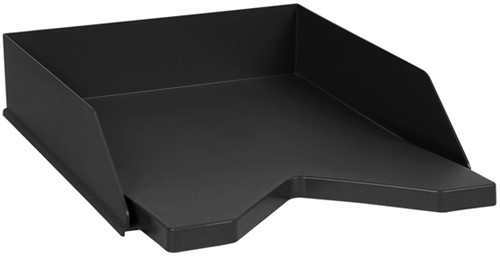 Brievenbakje Quantore A4 zwart