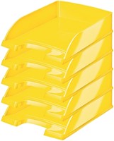 Brievenbak Leitz WOW A4 geel-3