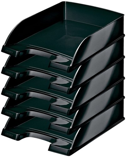 Brievenbak Leitz WOW A4 zwart-3