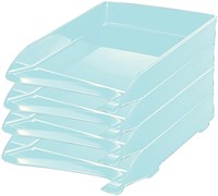 Brievenbakje Leitz A4 5220 plastic transparant -3