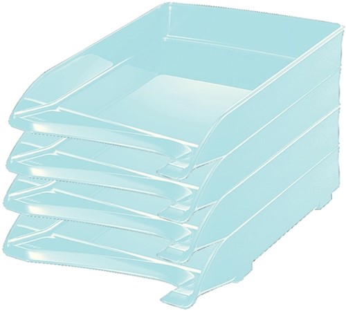 Brievenbakje Leitz A4 5220 plastic transparant -3