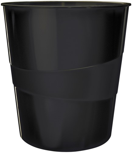 Papierbak Leitz WOW 15L zwart