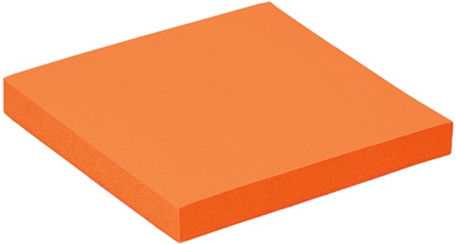 Post-it memoblokje  76x 76mm Quantore neon oranje