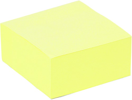 Post-it memoblokje  76x 76mm Quantore geel blok/400vel