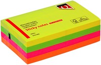 Post-it memoblokje  76x127mm Quantore neon assorti 4 kleuren-2