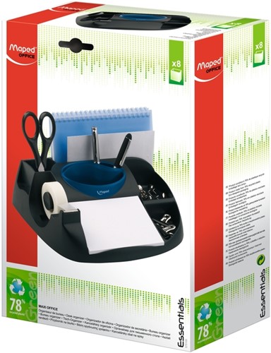 Bureau organiser Maped essentials green zwart