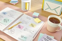 Post-it memoblokje  38x51mm 653YRT recycled geel ds/24-3