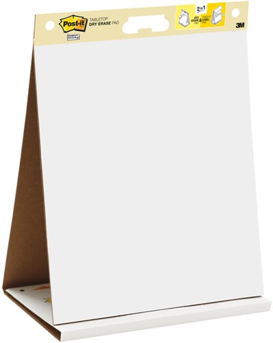 Post-it meeting chart 563DE 50,8x58,4cm blanco pk/20vel