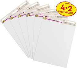 Post-it meeting chart 559VP4+2 63,5x76,2cm blanco pk/30vel 4+2 stuks