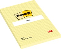 Post-it memoblokje 102x152mm 662YEL geel ruit-1