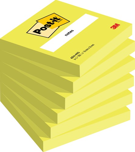 Post-it memoblokje  76x 76mm 654NGRE neon groen
