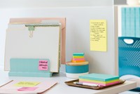 Post-it memoblokje 102x152mm 660YEL geel lijn-3