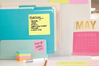 Post-it memoblokje 102x152mm 660YEL geel lijn-2
