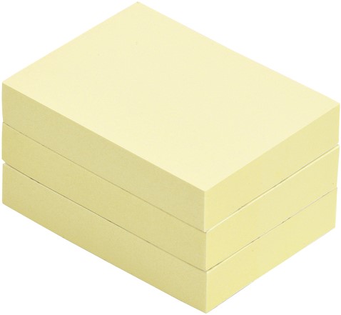Post-it memoblokje  40x50mm Quantore pk/3