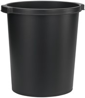 Papierbak Jalema 15liter met griprand rond zwart-2