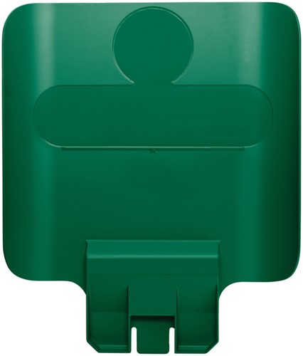 Paneel Slim Jim Recyclestation groen