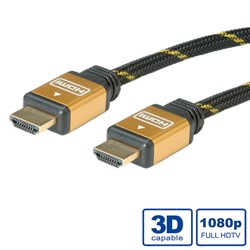 HDMI Gold kabels met ethernet