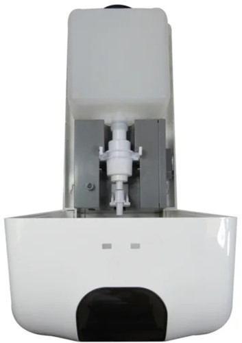 Dispenser desinfectie contactloos RVS tafelmodel spray/mist-3