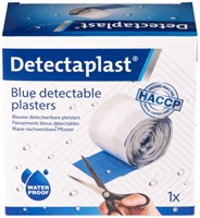 Waterafstotende blauwe pleister Detectaplast 6cmx5m rol-2