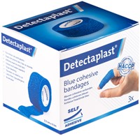 Snelpleister blauw Detectaplast 2.5cmx4.5m 3stuks-3