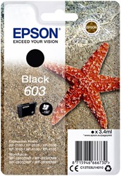Inktcartridge Epson T03U1 603 zwart