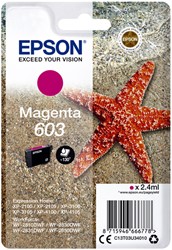 Inktcartridge Epson T03U3 603 magenta