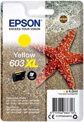 Inktcartridge Epson T03A4 603XL geel