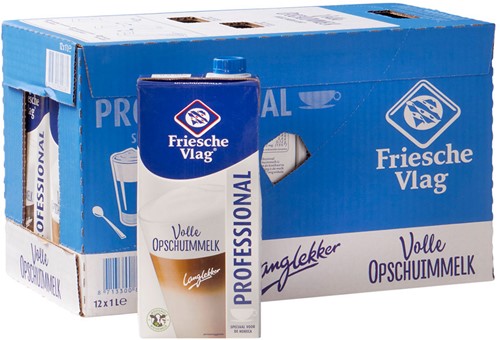 Opschuimmelk vol Friesche Vlag langlekker professioneel 1ltr