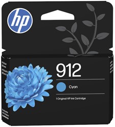 Inktcartridge HP 3YL77AE (912) cyaan