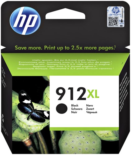 Inktcartridge HP 3YL84AE (912XL) zwart