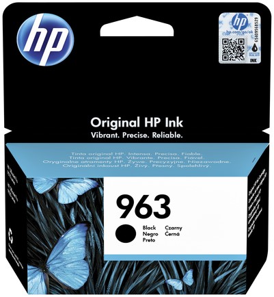 Inktcartridge HP3JA26AE (963) zwart