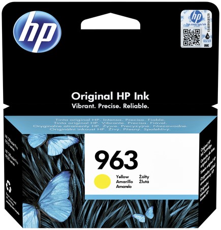 Inktcartridge HP3JA25AE (963) geel