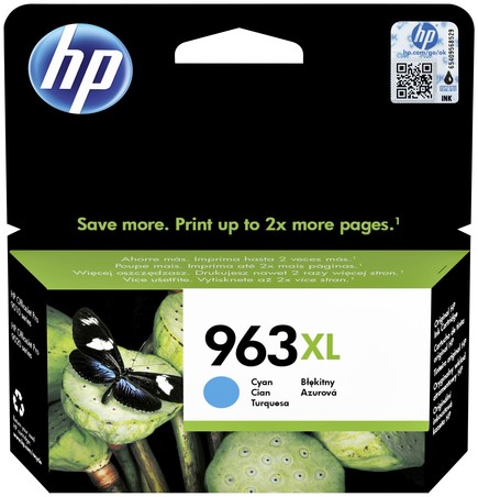 Inktcartridge HP3JA27AE (963XL) cyaan