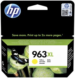 Inktcartridge HP3JA29AE (963XL) geel
