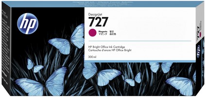 Inktcartridge HP F9J77A (727) 300ml magenta