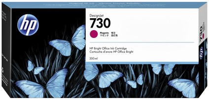 Inktcartridge HP P2V69A (730) 300ml magenta