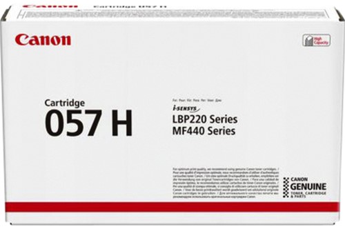 Tonercartridge Canon 057H 10K zwart