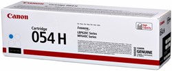 Tonercartridge Canon 054H 2.3K cyaan