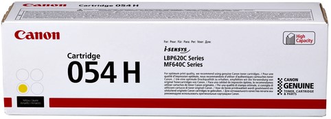 Tonercartridge Canon 054H 2.3K geel