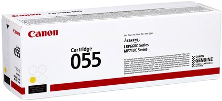 Tonercartridge Canon 055 2.1K geel