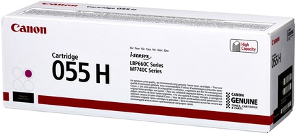 Tonercartridge Canon 055H 5.9K magenta