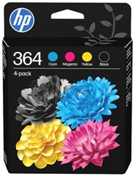 Inktcartridge HP N9J73AE (364) zwart+ kleur